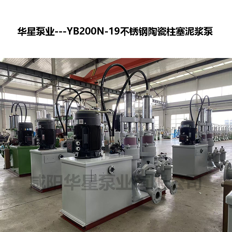 YB200N-19不銹鋼陶瓷柱塞泥漿泵-09 YB200N-19不銹鋼陶瓷柱塞泥漿泵-09